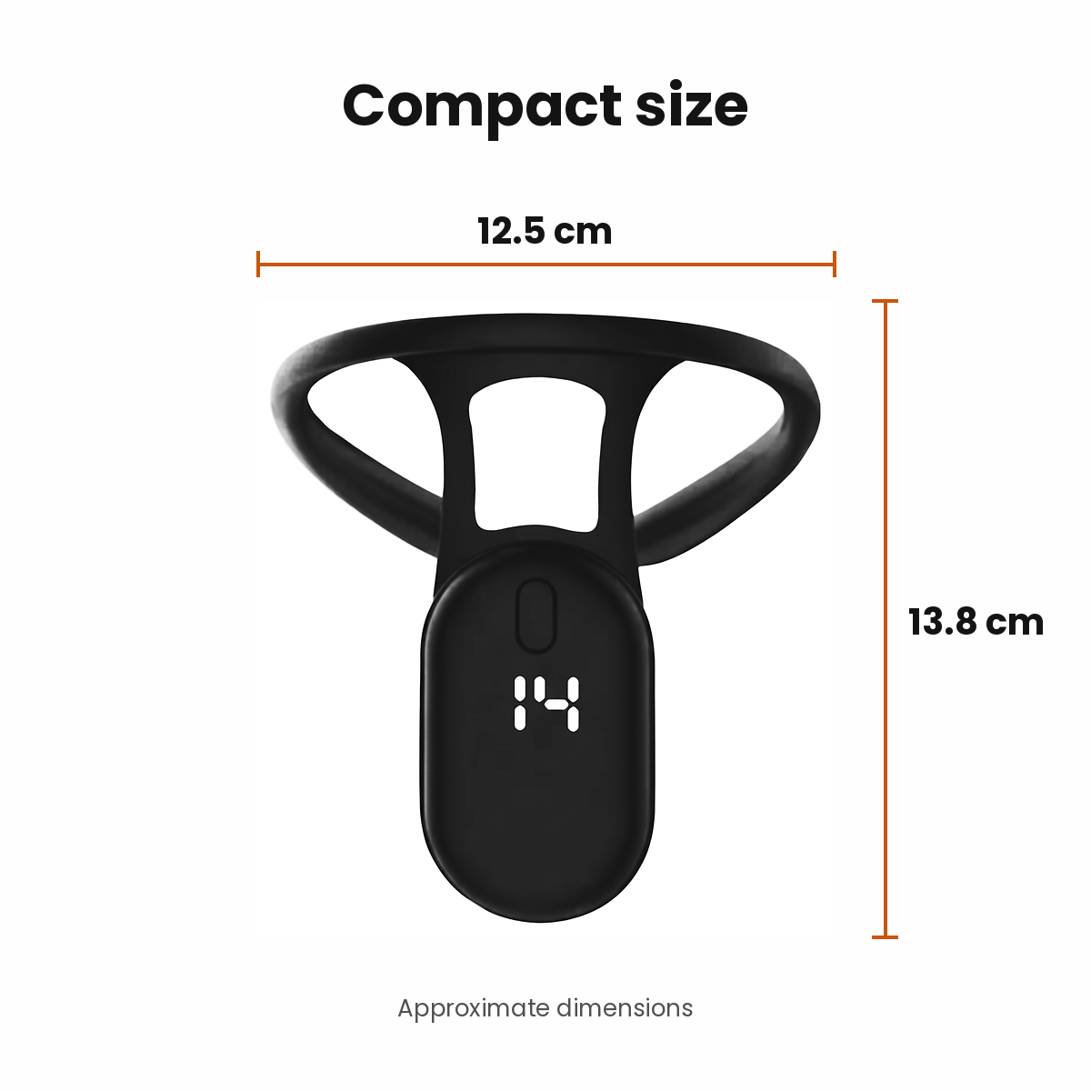 Neck Posture Reminder – Compact Wearable Device for Everyday Use